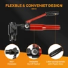 Manual Hydraulic Hole Opener Tool Set with 6 Molds (22mm 27.5mm 34mm 43mm 49mm 60mm ) Hydraulic Punching Drilling Machine 3