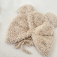 Winter Newborn Toddler Boys and Girls Bear One-piece Climbing Suit Children Fashion Warm Baby Simple Soft Homewear Clothes 4