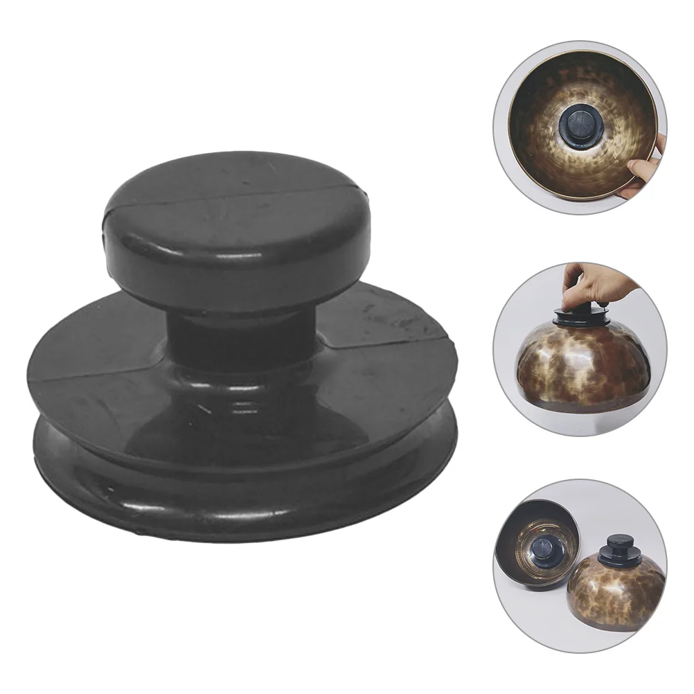 

3 pcs Sound Bowl Suction Cups Handle Singing Bowl Suction Cups Meditation Bowl Suction Cups