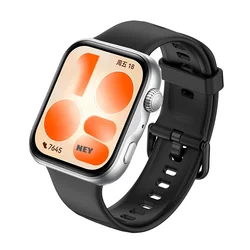 Sport Silicone Replacement Wristband for Huawei Watch Fit - Original Strap in Vibrant Colors (2 black)