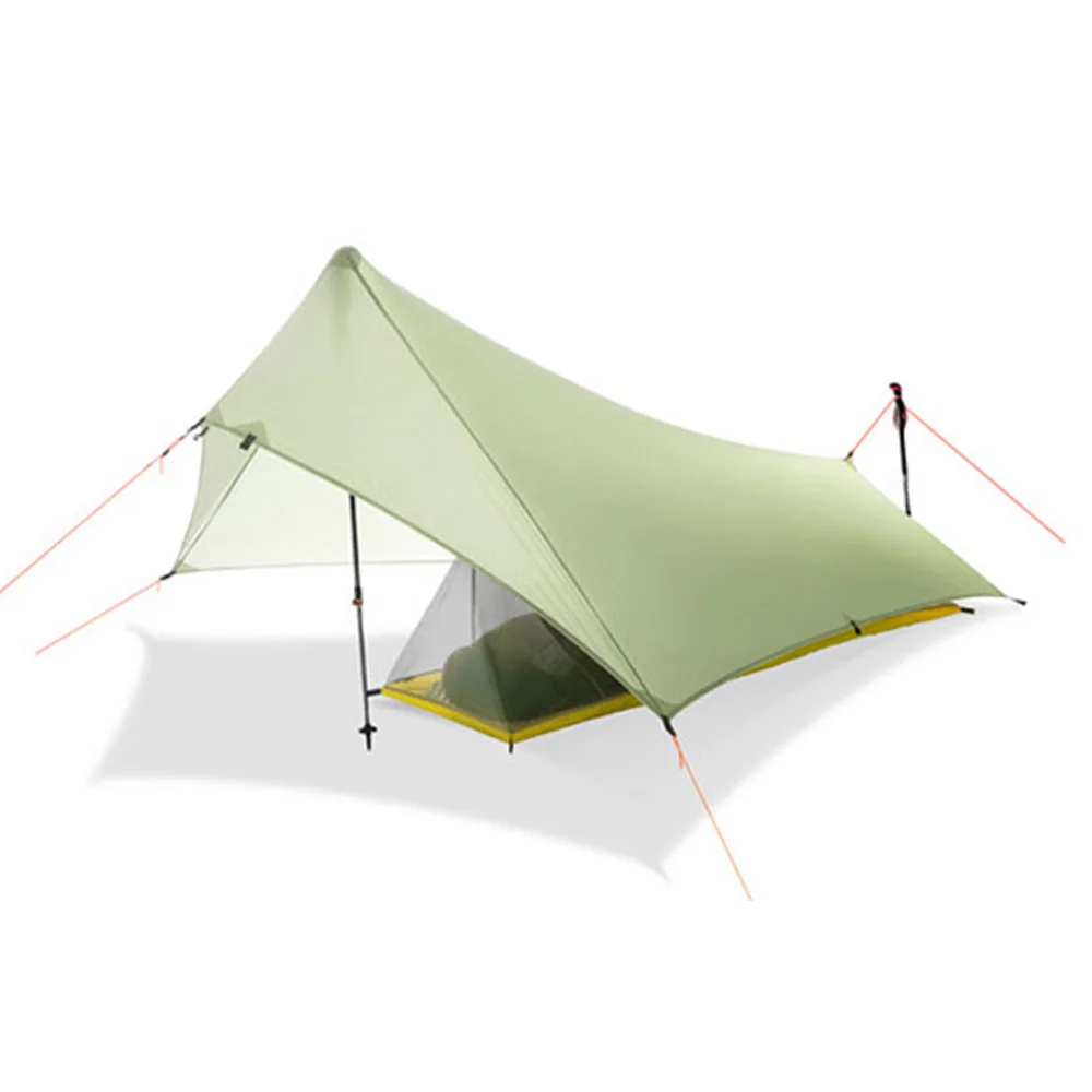Camping Tent Outdoor Sunshade Canopy Hiking Portable Ultralight Shelter Roof Top Breathable Awning Backpack Travel Supplies