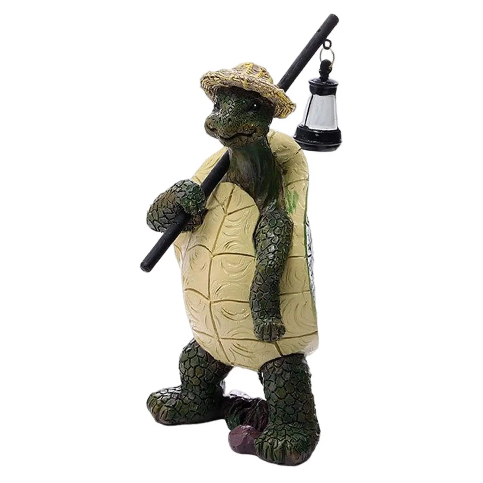 

Garden Ornament Weatherproof Fairy Garden Cute Animal Sculpture Decoration Resin Crafts for Pond Yard Office Lawn Flower Beds