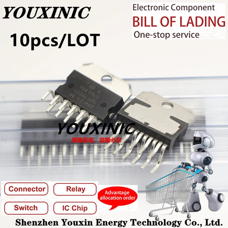 

YOUXINIC 2021+ 100% New Imported Original TDA7265 ZIP-11 TDA7375V TDA7375 ZIP-15 Audio Power Amplifier Chip