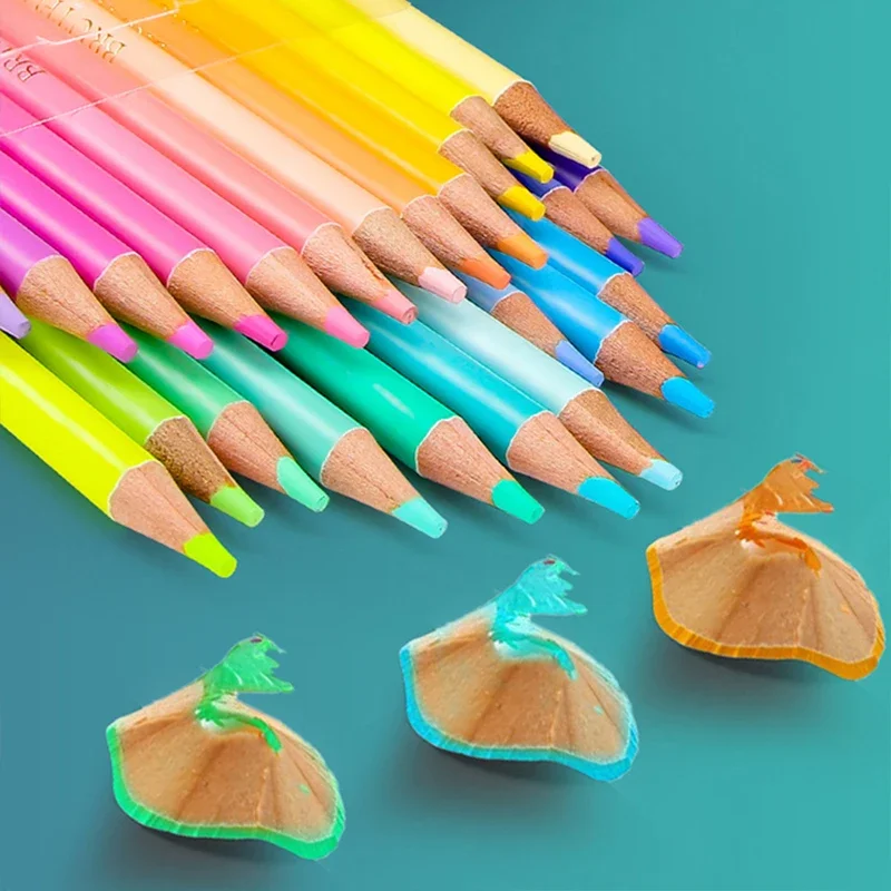 12/24Colors Set Makaron Color Pencils Sketching Wood Colored Pencils Painting For Student Artist Drawing Art Supplies color pencils