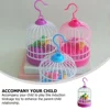 Bird Cage Toys Luminous Simulation Birdcage Birds with Singing Music Intelligent Kids Induction Operated Child 4