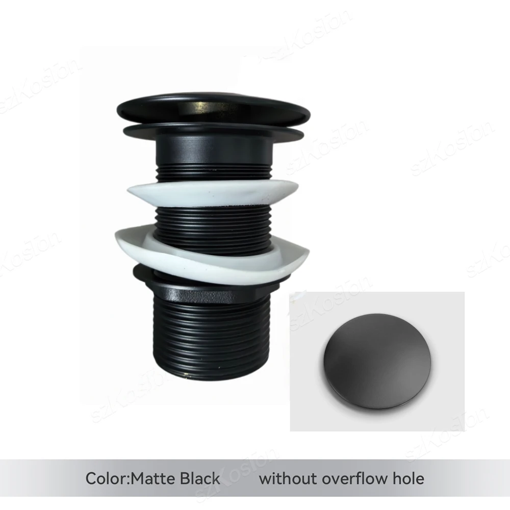 Enhanced Bathroom Sink Stopper and Drain Cover with Overflow Option