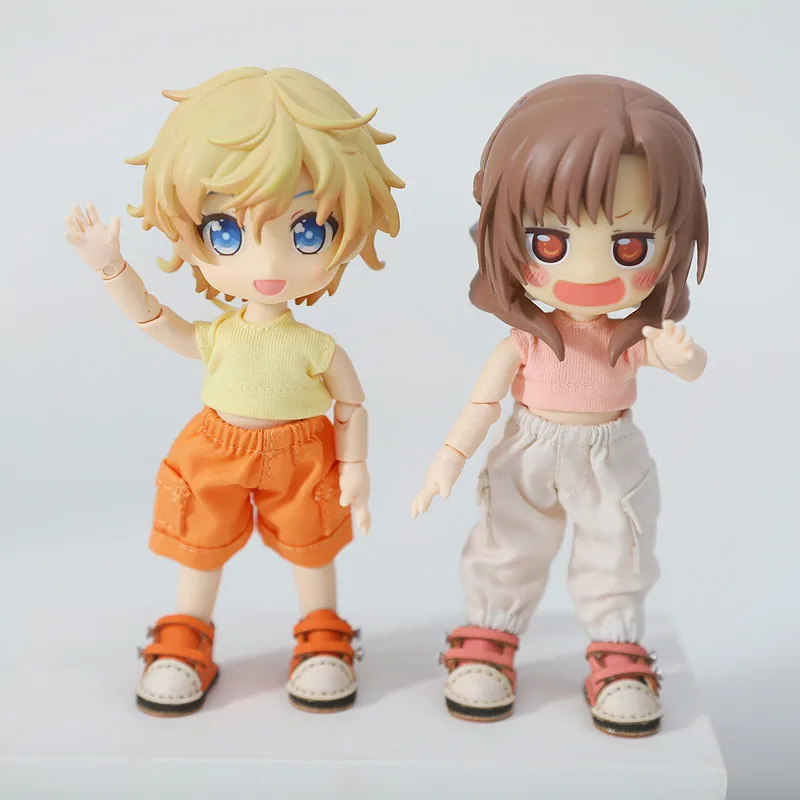 New Ob11 Doll Clothes Jeans Shorts Doll Trousers Accessories For 1/12 Bjd Dolls Clothes, Molly, Obitsu11,Gsc, Yoshino Dolls 3