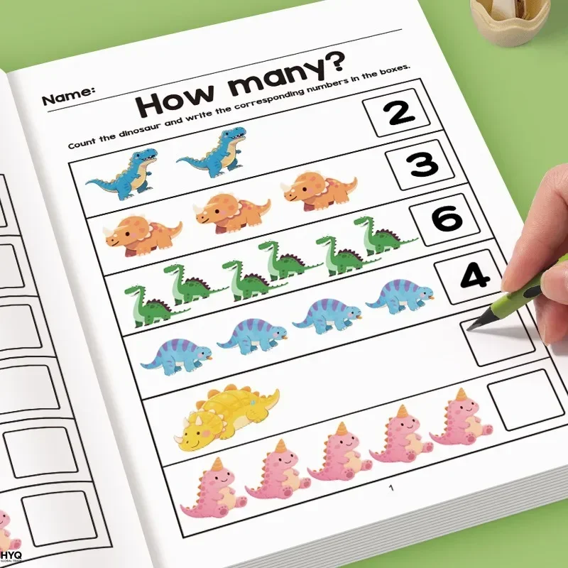 64페이지 숫자로 채워진 논리적 사고 훈련 재미있는 수학 연습장