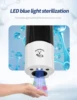 Sensor Hand Soap Dispenser Wall Automatic Hand Washer Touchless Liquid Soap Pump with UV Sterilization for Home Hotel Office 5