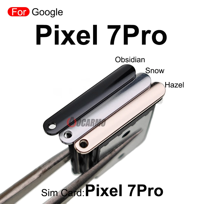 Google Pixel 7 Pro 7Pro 교체 부품용 SIM 카드 Sim 트레이 슬롯