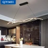 QIYIMEI Minimalist Lamps LED Pendant Lights For Living Study Dining Room Bedroom Home Decor Lamps Indoor Lighting Hanging Lights 1