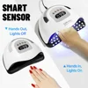 Big Power 380W UV Gel Nail Dryer LED Light for Gel Polish With 4 Timers Professional Nail Art Accessories Curing Gel Toe Nails 3
