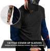 Summer Spider Arm Warmers Sport Arm Sleeves Manga Para Brazo Cycling Running Bike Elbow Sleeve Sunscreen Cuff Tattoo Guard Men 2