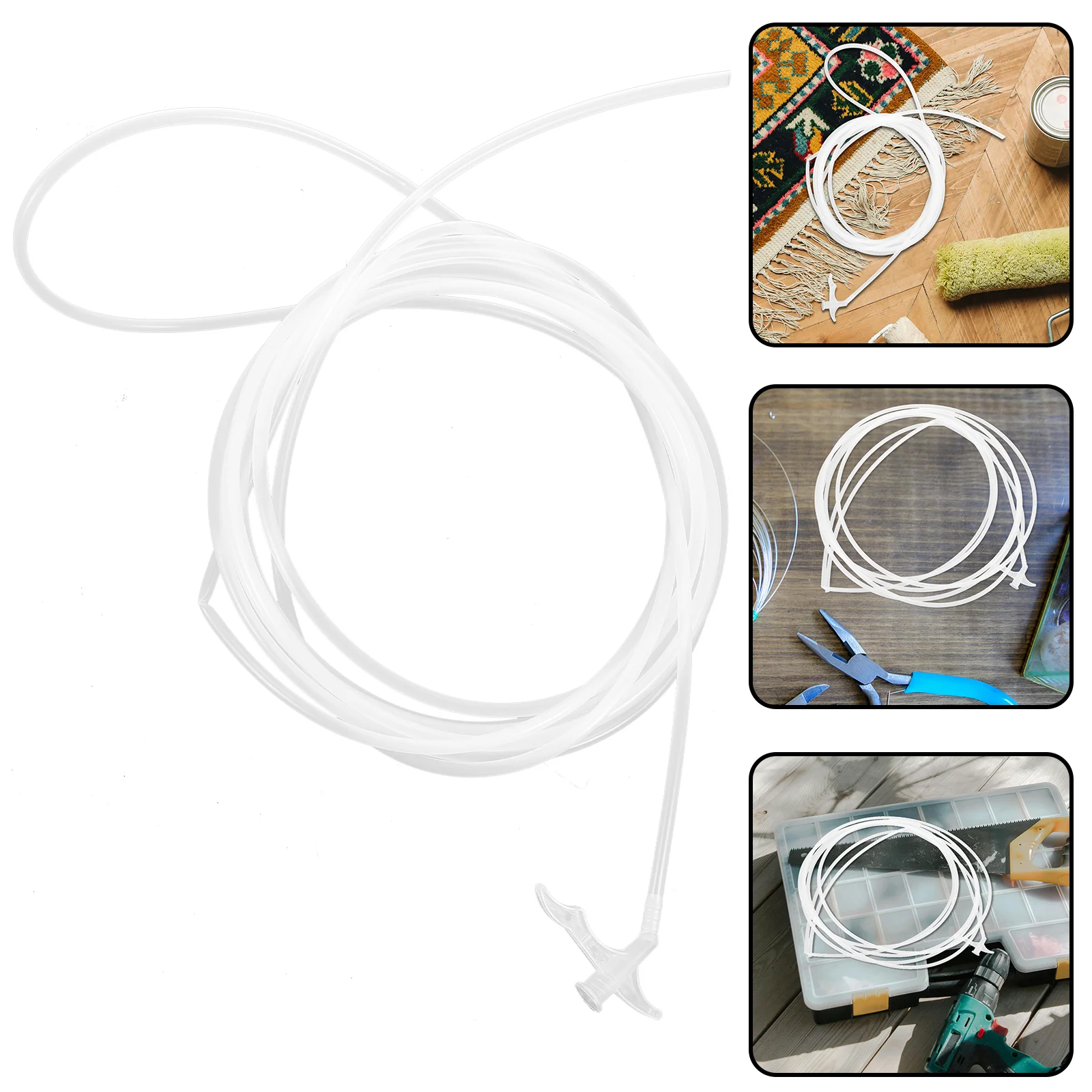 Foam Hose Caulking Tool Spray Tube Extension Epoxy Applicator Resin Applicators Mixing Nozzle Mixer Plastic