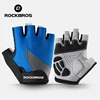 ROCKBROS Half Finger Bike Gloves MTB Road Spring Summer Breathable Shorts Bicycle Gloves Men Women Gel Padded Cycling Gloves 2