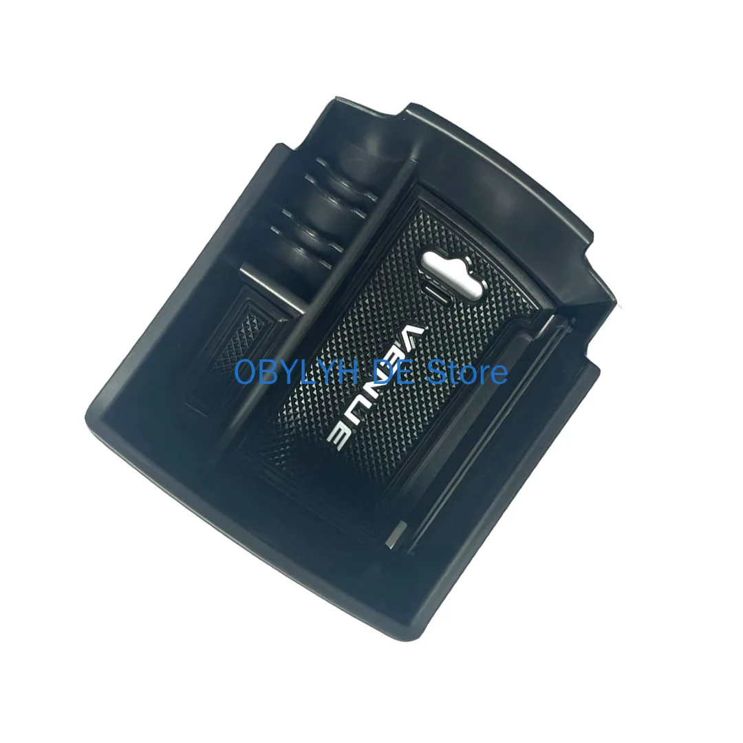 for 2020 Hyundai Venue Car Central Console Armrest Storage Box Pallet Tray ContainerRubber Mat