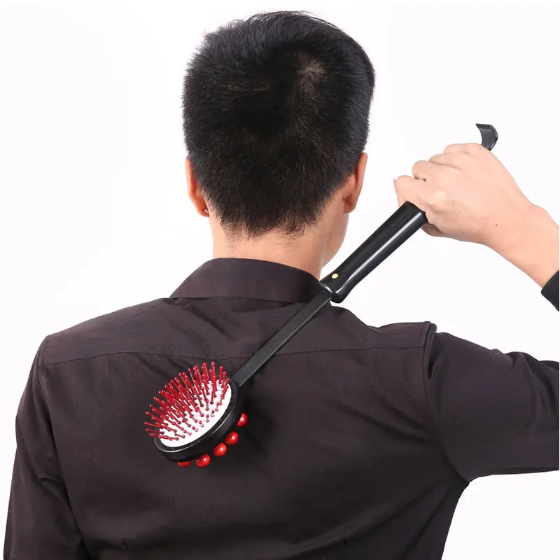 

Dual Use Telescopic Back Scratcher Massager Extendable Body Head Full Body Scratch Massage Relaxation For Old People Health Care