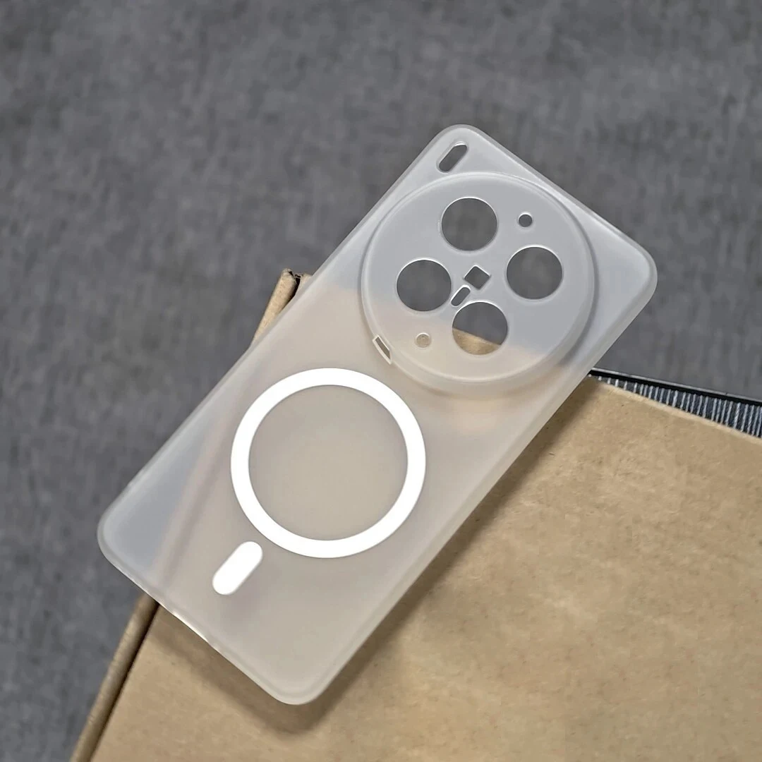 Ultra Thin Matte Magnetic Wireless Charging Phone Case