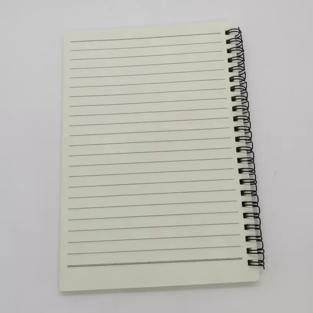 A5 A6 Sublimation Blank Note Books Spiral Wire Bound Heat Transfer Print  Child Book Paper Cover
