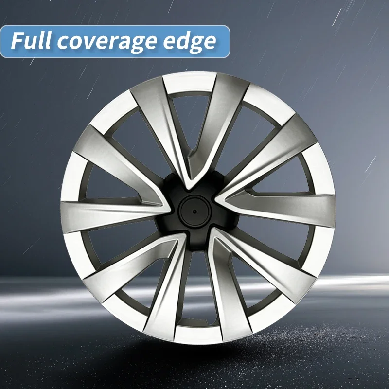 4PCS HubCap 18 Inch Performance Wheel Caps Automobile Replacemen Hub cap Full Rim Cover Accessories for Tesla Model 3 2021-2024