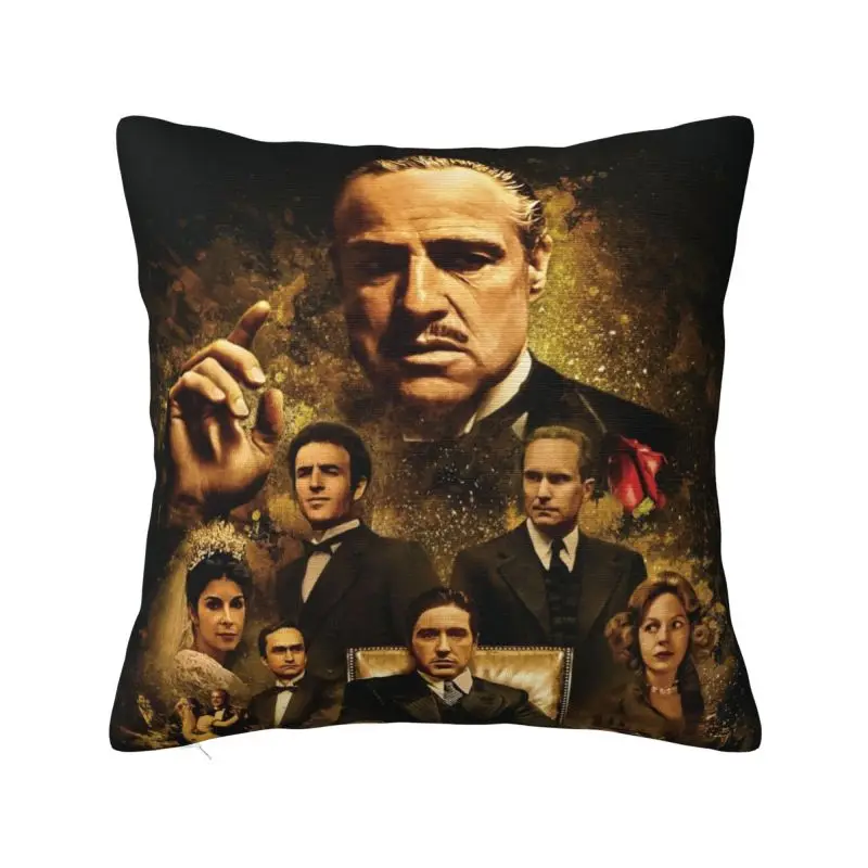 

Наволочка для подушки с принтом крестного отца 50 Дон корлеон, 40x40 см, домашний декор, 3D подушка для дивана, двусторонняя
