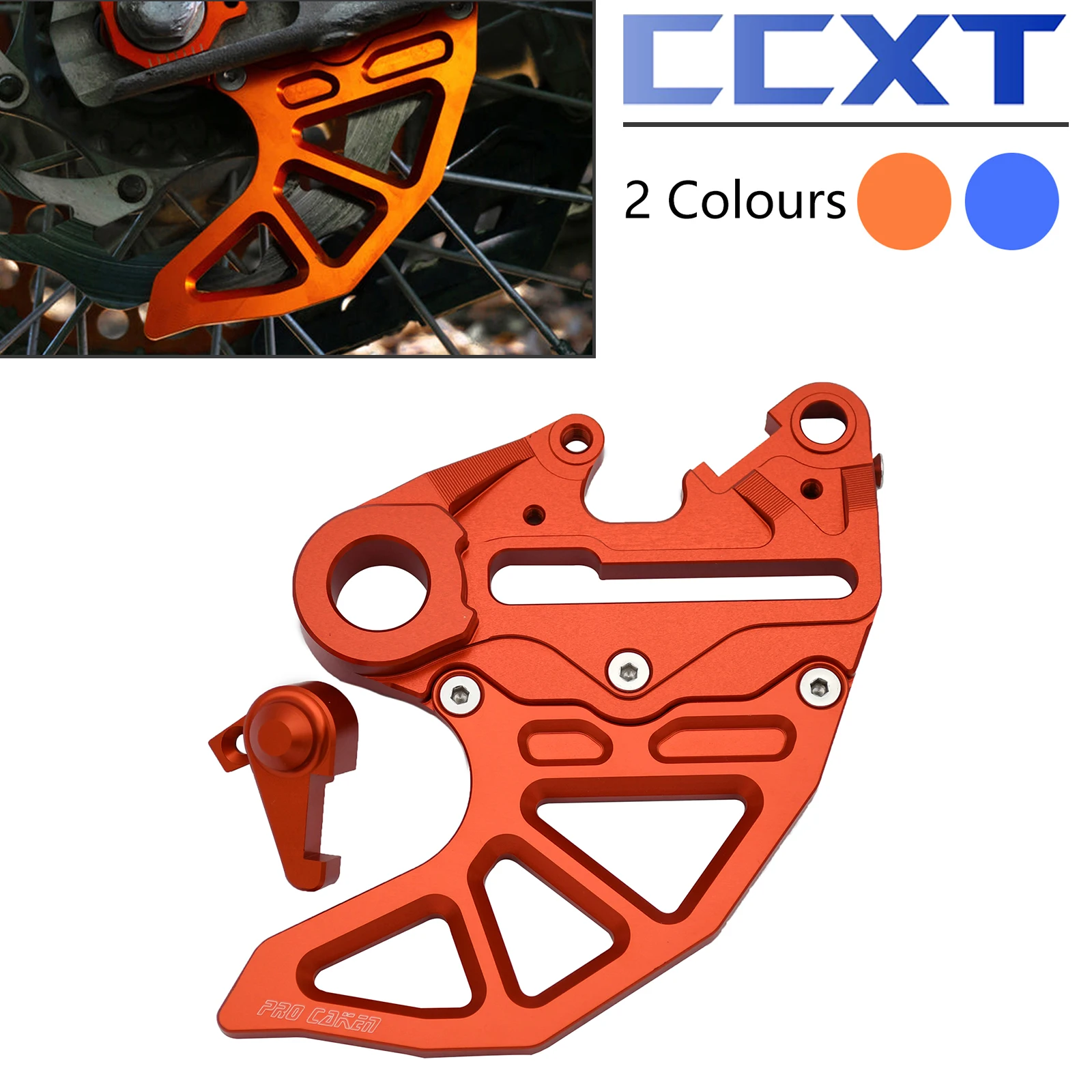 

CNC Rear Brake Disc Guard Cover Protector For KTM SX SXF XC EXCF XCW XCF EXC XCFW Six Days TPI 2004-2022 For GasGas MC EXF EX