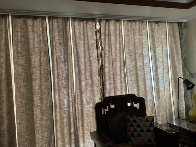 LCE Curtains - 🌿LCE new design🌿 LV curtains /linen black