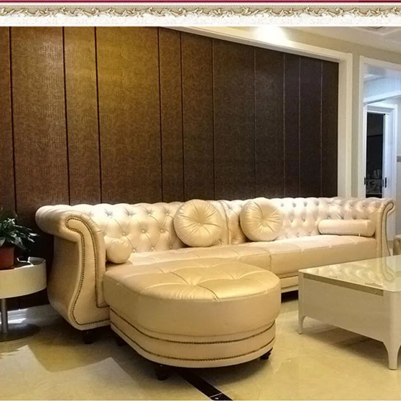 

living room modern leather sofa European sectional sofa o1036