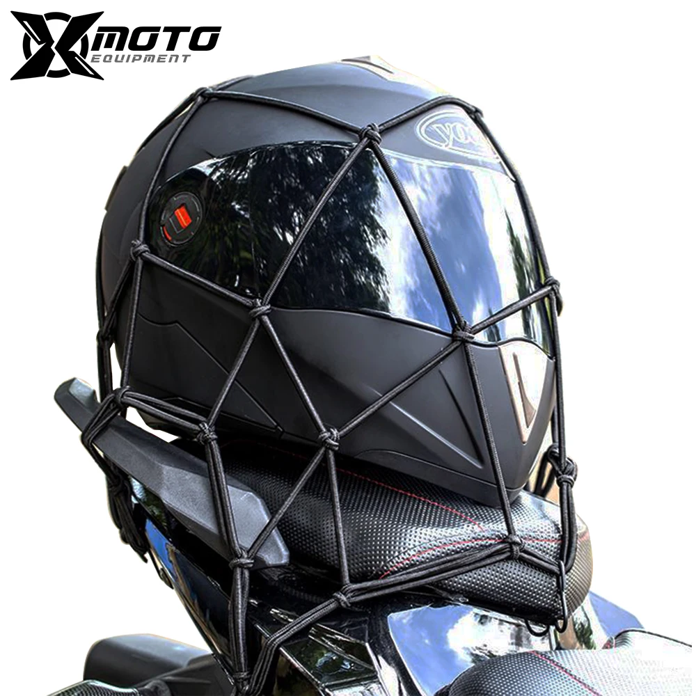 

Net Accessories Hooks Motorcycle Net Motorbike Mesh Mesh Bungee Mesh Helmet Holder Luggage Net 5 Colors Motorcycle Luggage