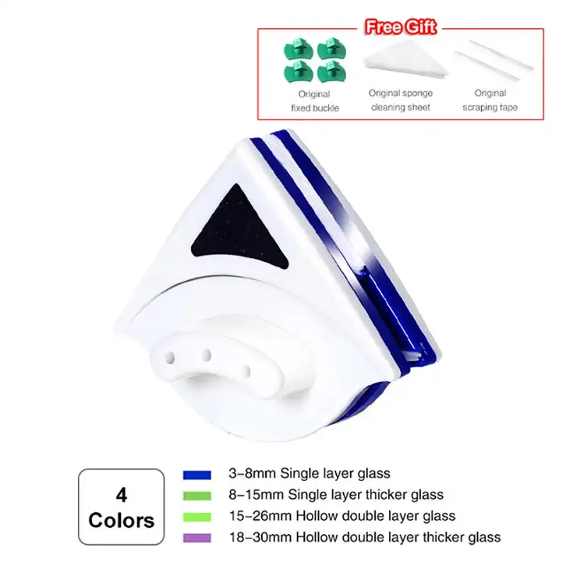 Magnetic Window Cleaner Wiper Double Side Magnetic Brush for Washing Window Cleaning Tools Washer 5-12mm