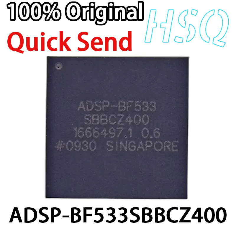 Chip ic Original Novo Adsp-bf533sbbcz400 Adsp-bf533 Bga160 1pc