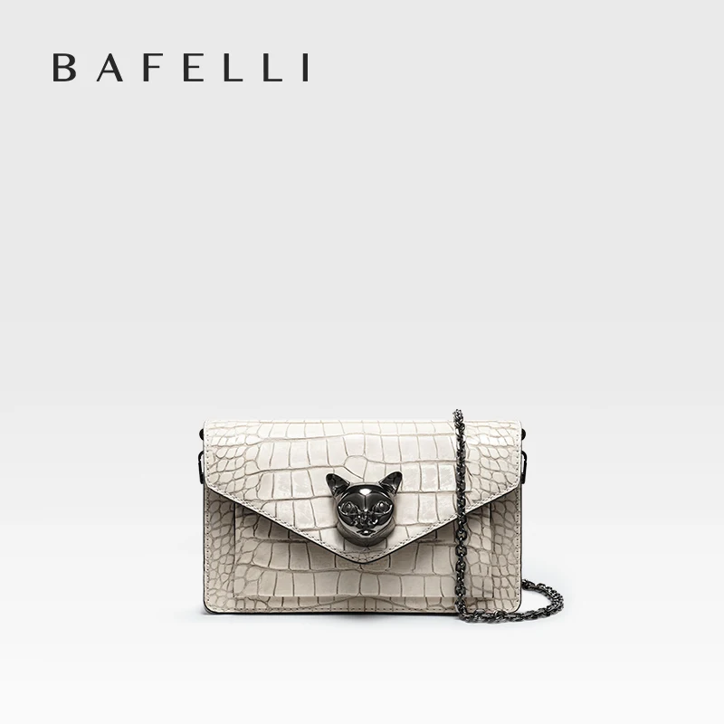 BAFELLI 2025 nouveau sac pour femmes mode tendance embrayage chat corps sacs à main marque de luxe concepteur chaîne cou