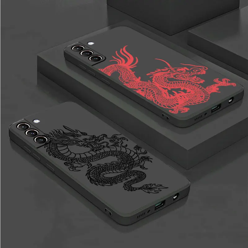 Fashion Dragon Animal Pattern Funda Per Huawei P30 Lite P50 Pro P20 Lite P Smart Z P40 Lite E P30 Pro P10 Back Tpu Soft Case
