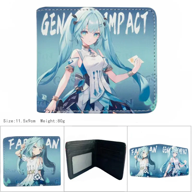 Portafoglio in pelle PU Hatsune Miku Kawaii - immagine 3