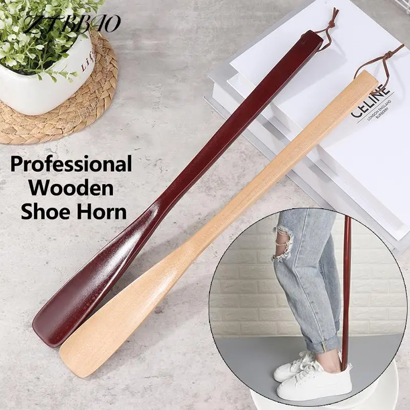 1PCS Professional 25/40cm Shoe Horn Useful Shoe Lifter Flexible Handle Shoehorn Shoe Spoon Home Tools