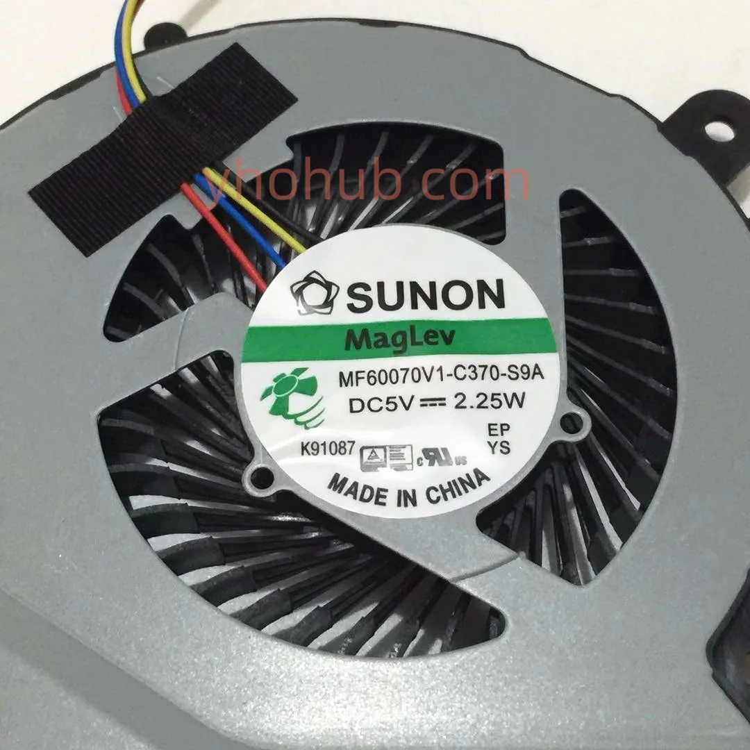 ventilador de refrigeração do servidor de sunon dc