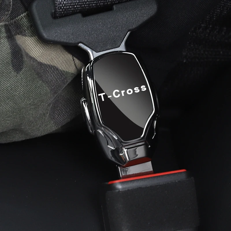 1pcs Car seat belt locker carabiner extender insurance belt insert buckle for VW T-CROSS