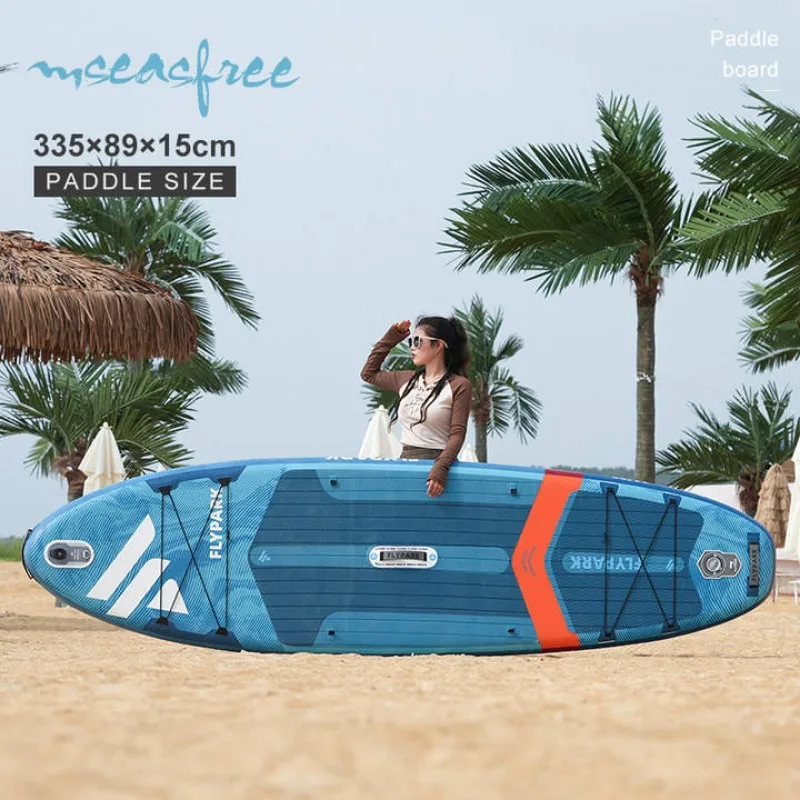 Надуваем SUP борд за сърф и риболов 335x89x15см – пълен комплект - Image 2