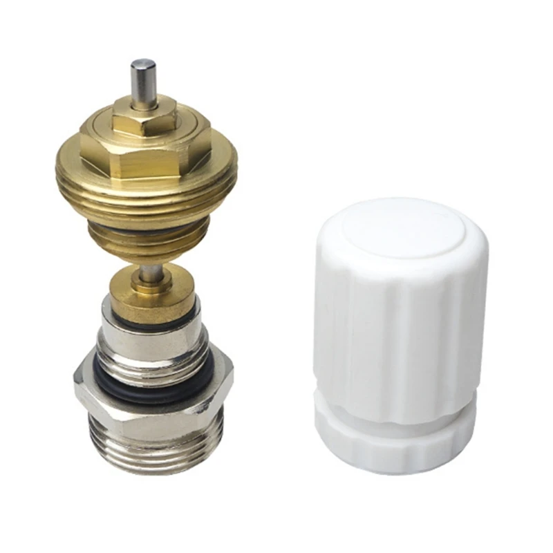 

Upgraded Return Pin Long Service & Easy Installation Valves Brass Automatic Spring Valves Quick Fixing for Floor Heating