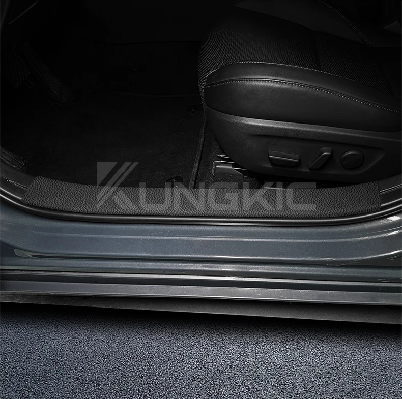 Für Mazda 3 Axela BP 2019 2020 2021 2022 2023 2024 2025 Auto Vorne Hinten Schwelle Schutz Aufkleber Innen zubehör – Detail 14