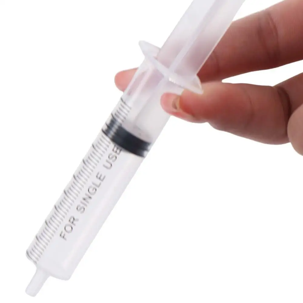 투명 플라스틱 주사기, 내구성 측정 주사기, 대형 주사기 도구, 산업 및 과학, 10ml/cc, 30 개