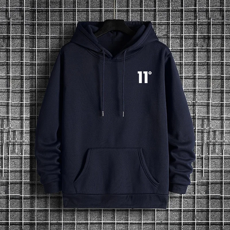 2025 New Arrival Men's Sweatshirt Urban Casual Fashion Hooded Long Sleeve Pullover Autumn Winter Daily Casual Sporty Warm Hoodie