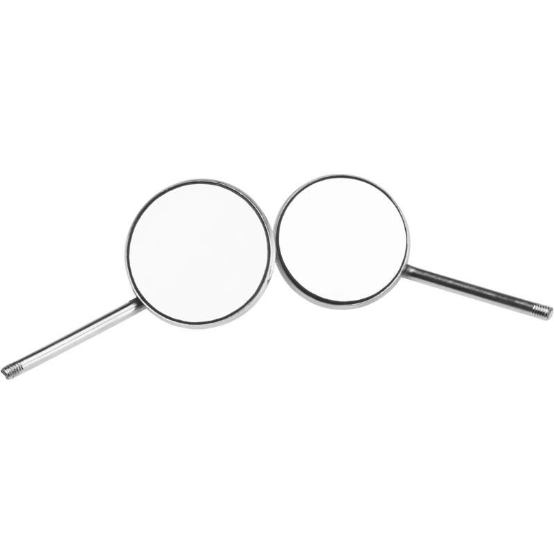 Professional Dental Mouth Mirror Reflector Dentist Equipment Stainless Steel Dental Mirror Oral Care Tool Kit 10pcs/set dental mirrors