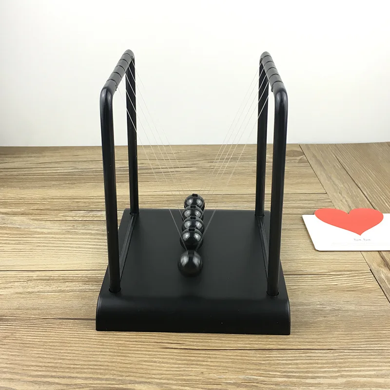 Juguete de modelo de movimiento perpetuo, Gadget de ciencia física,  decoración artística, bolas de equilibrio - AliExpress