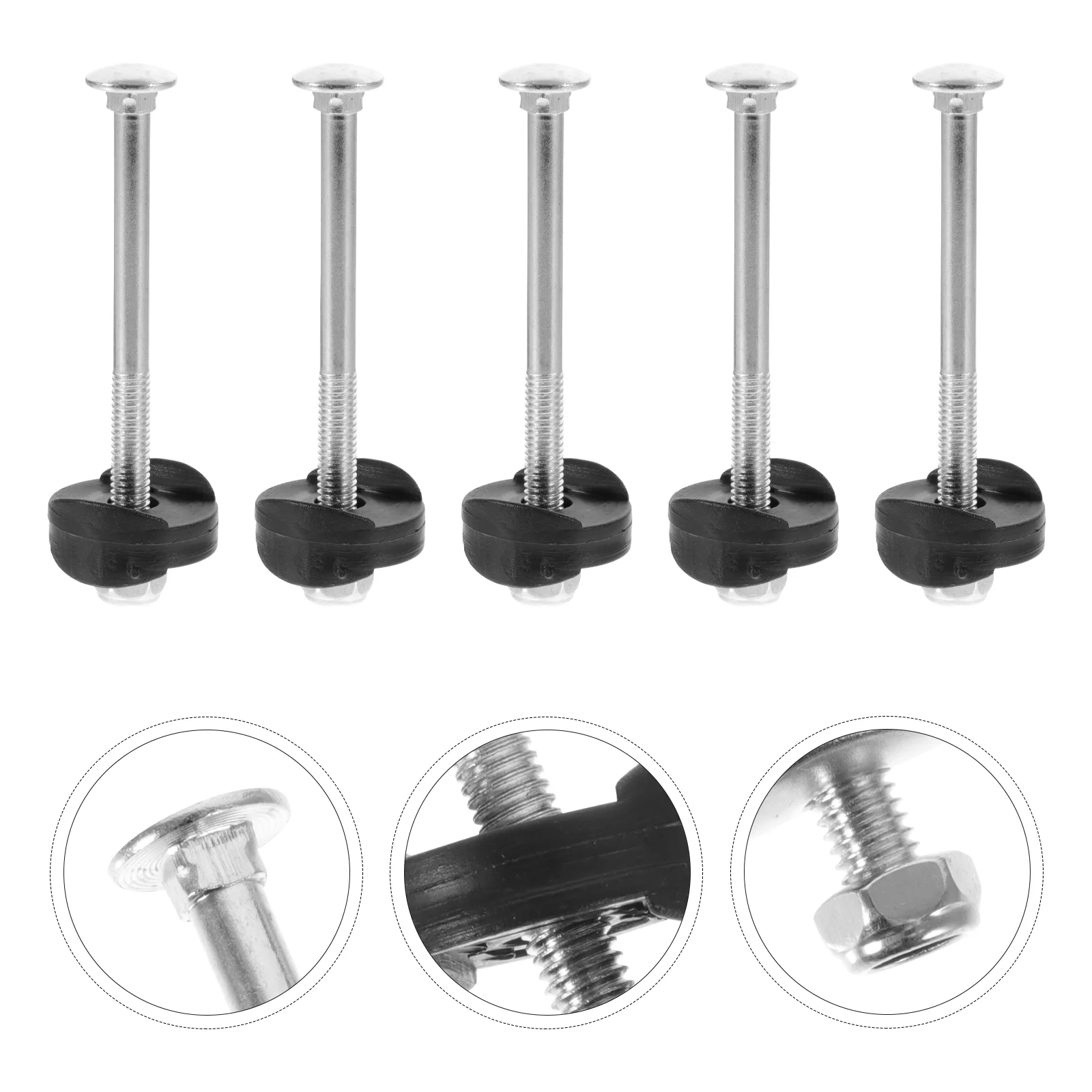 10 Sets Trampoline Bolts Nuts Replacement Screws Kids Leg Legs Holder Pole Net Stakes Stability Tools