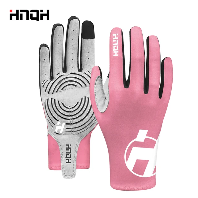 Cycling Gloves Touch Screen Anti-sweat Fitness Gel Sports Cycling Gloves Ciclismo Guantes Gym Spring Gloves Mtb Accesorios full pink