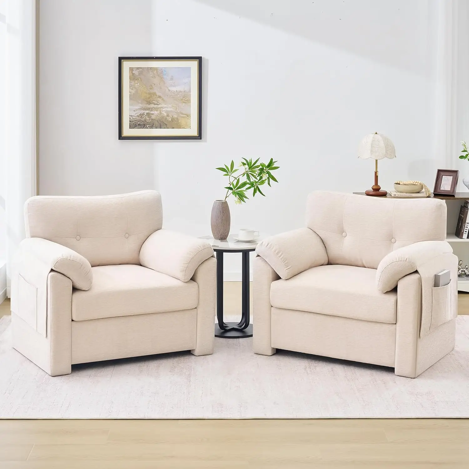 Chenille Armchair 4