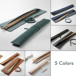 NEW Quality Leather Drum-sticks Storage Pouch Waterproof Portable Drum Stick Bag Percussion Instrument Accessorie Protector Case
