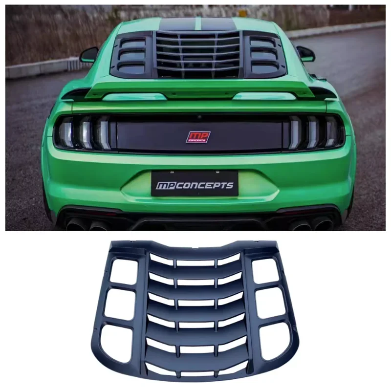 

Накладки на лобовое стекло задние черные для Ford Mustang 2015-2023