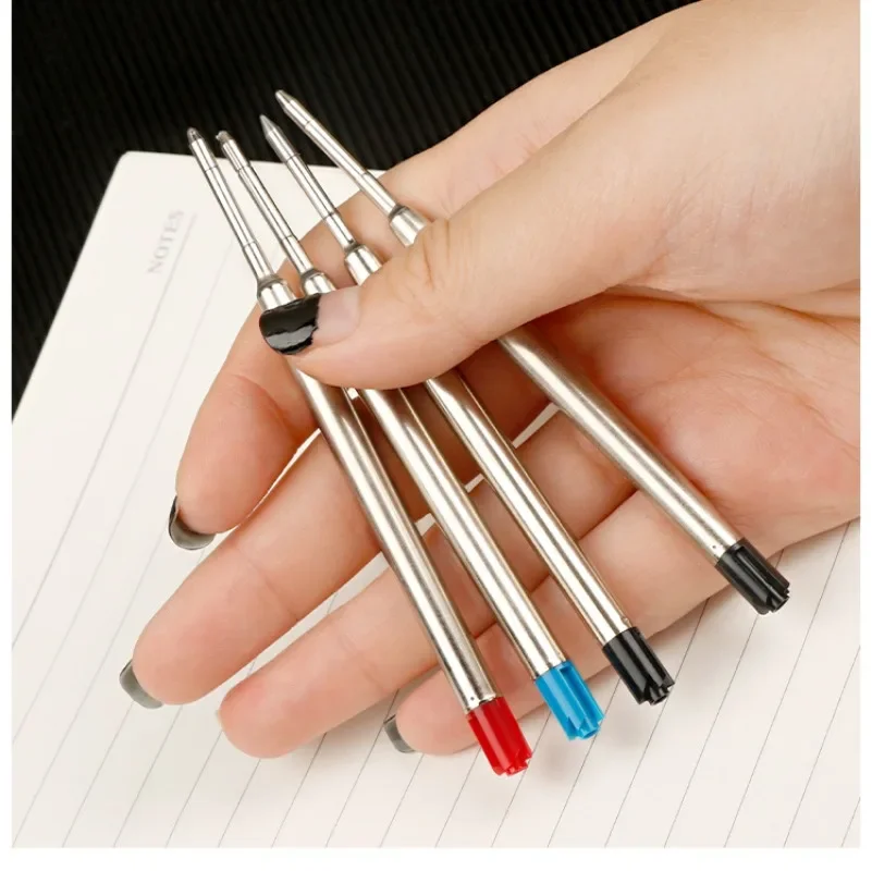 Ballpoint Pen Refill Set - Medium Point, Black/Blue/Red Ink, 3.9 G2 Metal Writing Accessories